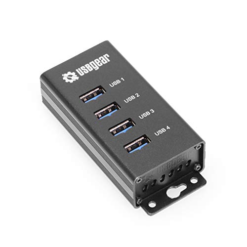 USBGear 4-Port USB 3.2 Gen 1 Hub
