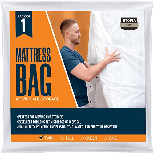Utopia Home Mattress Bag for Moving and Storage (Twin)