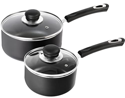 Utopia Kitchen Nonstick Saucepan Set