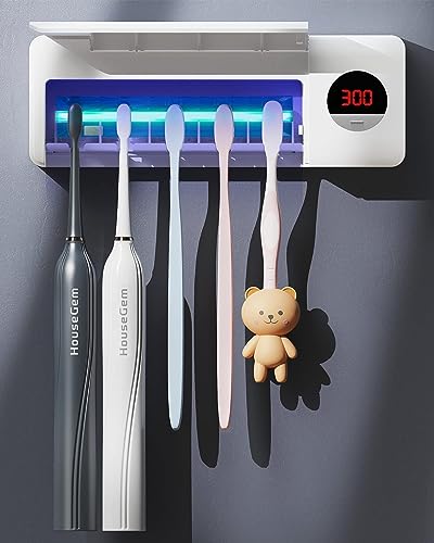 UV Toothbrush Sanitizer and Holder