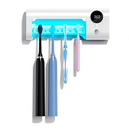 UV Toothbrush Sanitizer, UOXV Toothbrush Sterilizer Holder