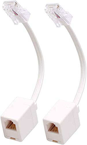 Uvital RJ45 to RJ11 Converter Adapter Connector M/F Cable