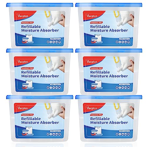 Vacplus Moisture Absorbers - 6 Pack