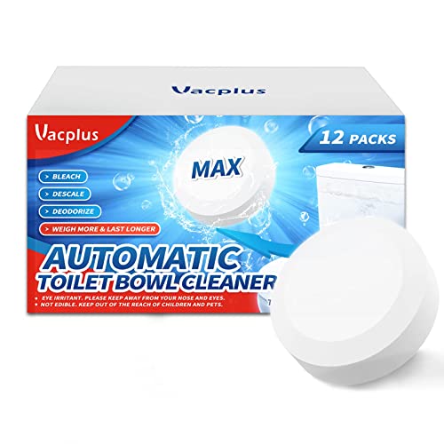Vacplus Toilet Bowl Cleaner Tablets 12 Pack