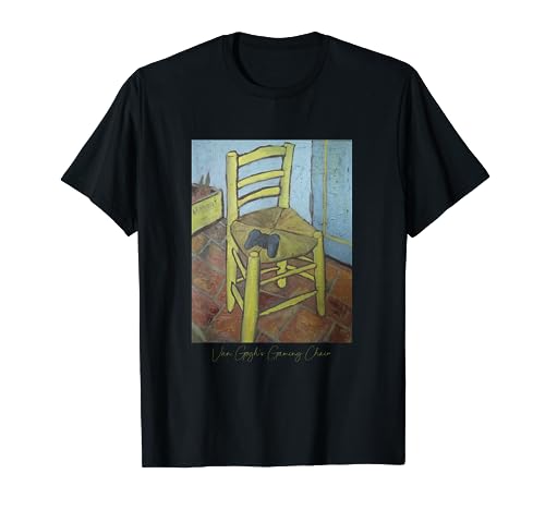 Van Gogh's Console Gaming Chair Oil Painting Art T-Shirt
