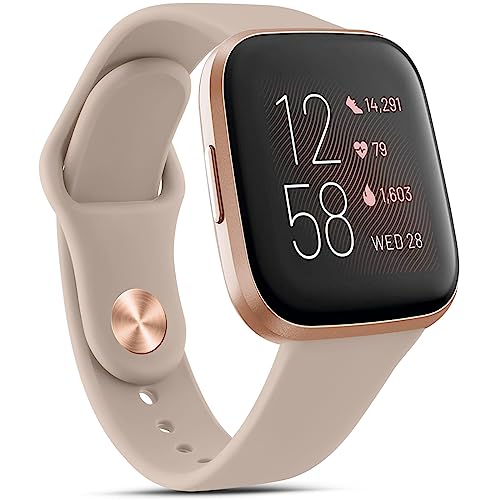 VANCLE Silicone Bands for Fitbit Versa 2