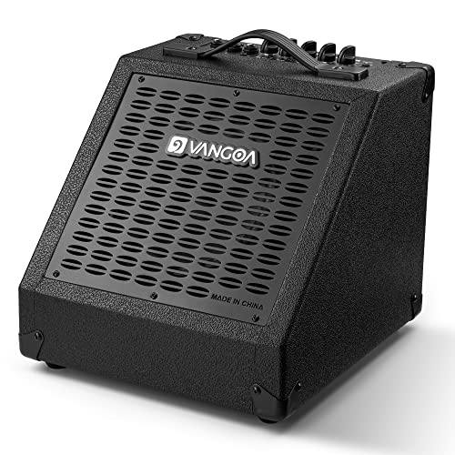 Vangoa Drum Amp 40W with 3 Inputs and 3 Band EQ