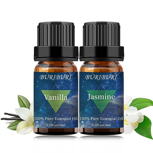 Vanilla Oil and Jasmine Essential Oil Gift Set