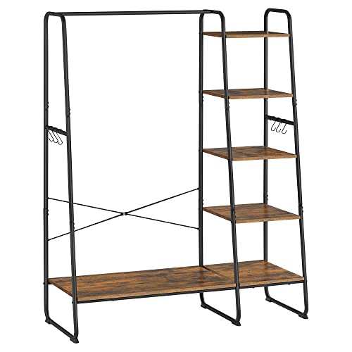 VASAGLE Clothes Rack with Shoe Shelf