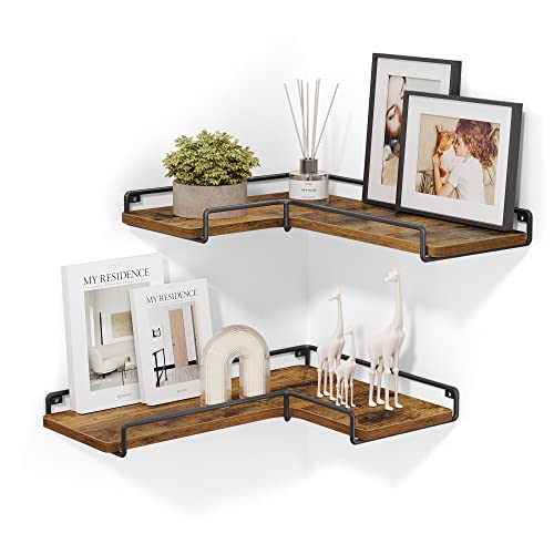 VASAGLE Corner Shelf Wall Mount Set