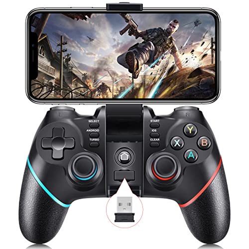 Vbepos Wireless Gamepad for iPhone/Android/PC/PS