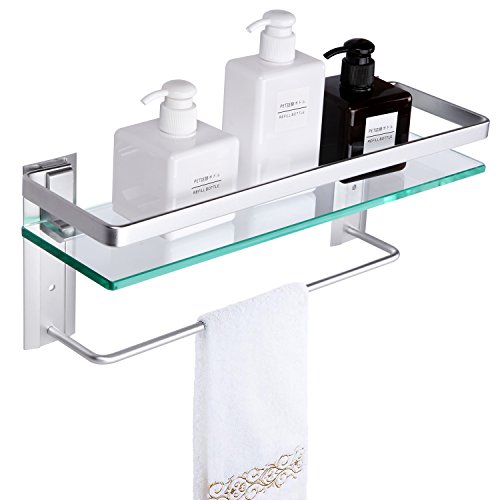 Vdomus Glass Bathroom Shelf