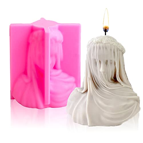 Veiled Lady Candle Mold
