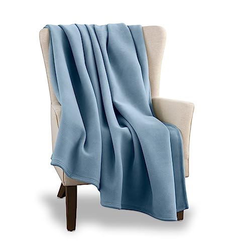 Vellux 100% Cotton Blanket - Soft, Breathable, Cozy & Lightweight