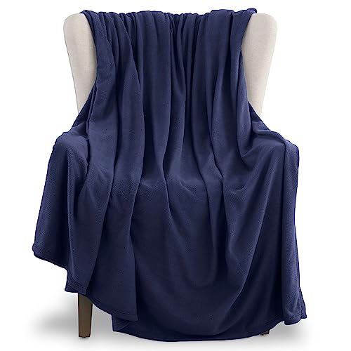 Vellux Fleece Blanket - Navy