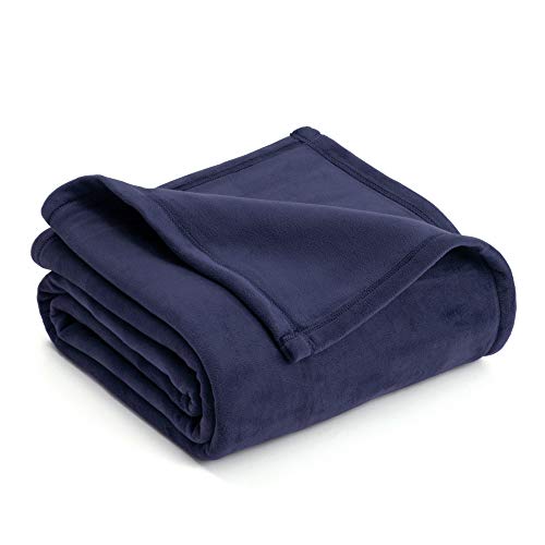 Vellux Plush Blanket - All Season Warm Lightweight Super Soft Throw Blanket