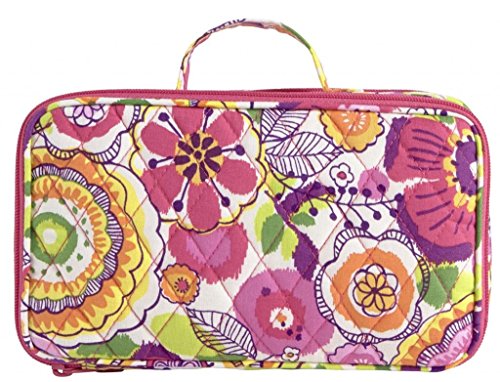 Vera Bradley Blush and Brush Makeup Case in Clementine, 13944-152
