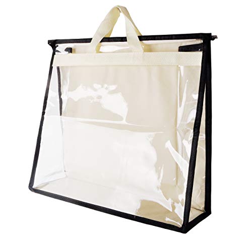 Vercord Clear PVC Handbag Dust-Free Cover Organizer