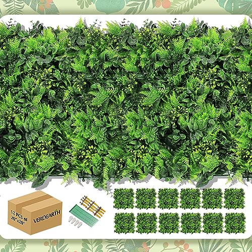 VERDEARTH Artificial Plant Wall Panels