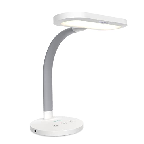 Verilux HappyLight Duo - 2-in-1 Light Therapy Desk Lamp