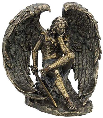 VERONESE 6.5 Inch Lucifer Fallen Angel Statue Satan Evil Devil Decor Figurine Diablo