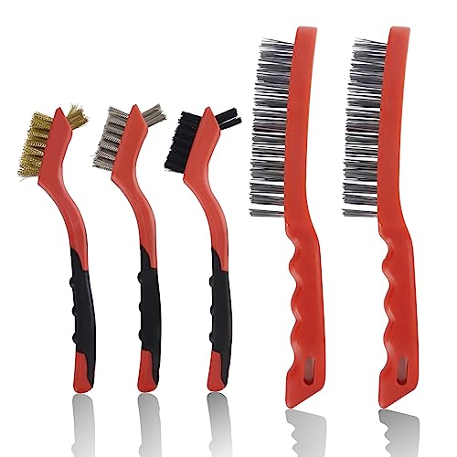 Versatile 5PCS Wire Brush Set