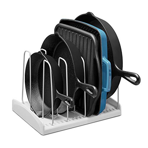 Versatile and Sturdy Cookware Rack Organizer