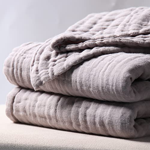 Versatile and Stylish Cotton Muslin Blanket - Soft and Cozy