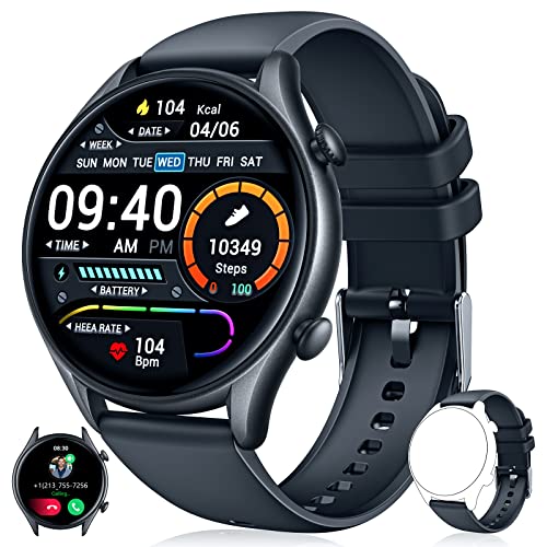 Versatile and Stylish Smartwatch for Men: Fitness Tracker with Heart Rate and Blood Pressure Monitoring