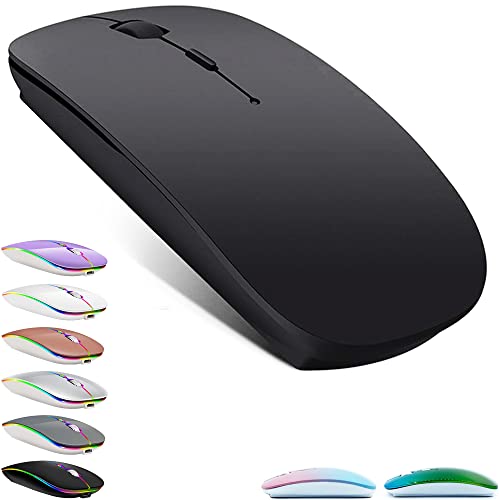 Versatile Rechargeable Bluetooth Mouse for MacBook Pro/Air/iPad