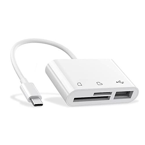 Versatile USB C to Micro SD TF Memory Card Reader