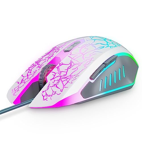 VersionTECH. Wired Gaming Mouse - Illuminating, Comfortable, and Precise