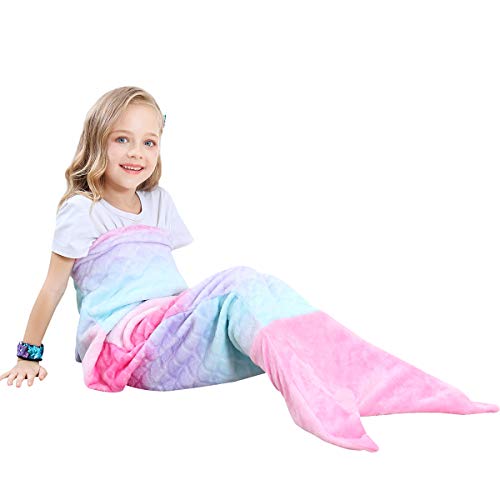VHOME Kids Mermaid Blanket