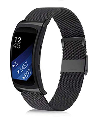 ViCRiOR Mesh Woven Stainless Steel Bracelet for Samsung Gear Fit2 Pro/Fit 2