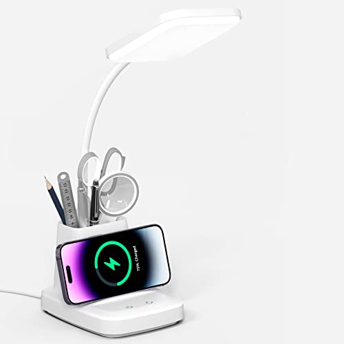 Vicsoon LED Desk Lamp with Wireless Charger