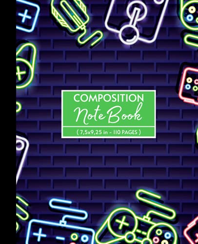 Video Game Composition Notebook