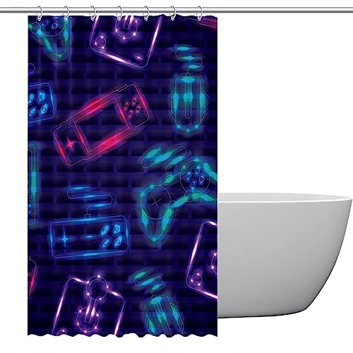 Video Game Controls Shower Curtain