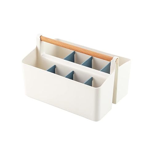 Vidifor Portable Craft Organizer Caddy Tote with Dividers