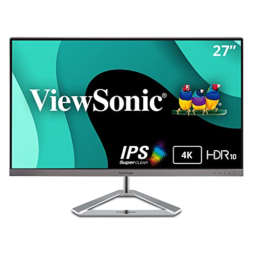 ViewSonic 27 Inch 4K UHD IPS Monitor