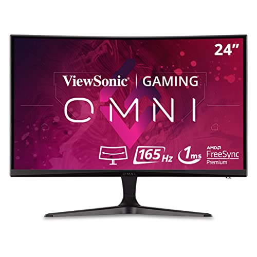 ViewSonic Omni 24 Inch Curved Gaming Monitor