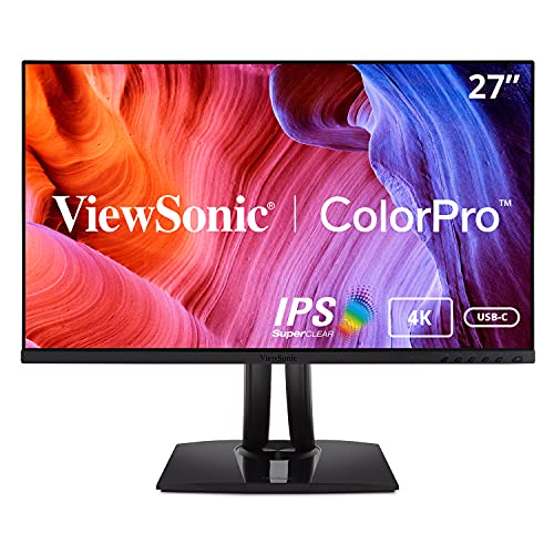 ViewSonic VP2756-4K 27 Inch Premium IPS 4K Monitor