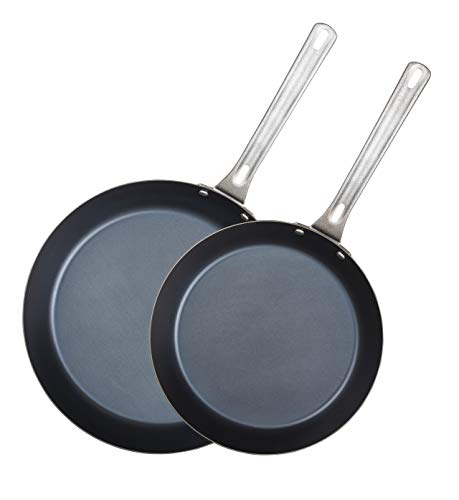 VIKING Culinary Blue Carbon Steel Fry Pan Set