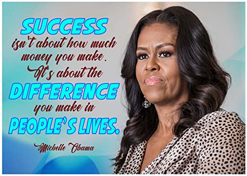 Vincit Veritas Michelle Obama Motivational Poster Quote