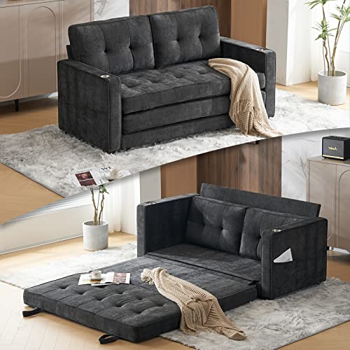 VINGLI Full Size Futon Sofa Bed