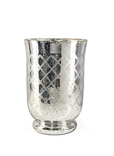 Vintage-Inspired Mercury Glass Vase