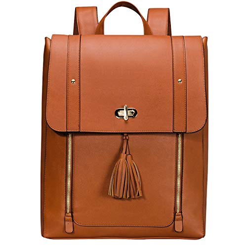 Vintage Leather Backpack for Women