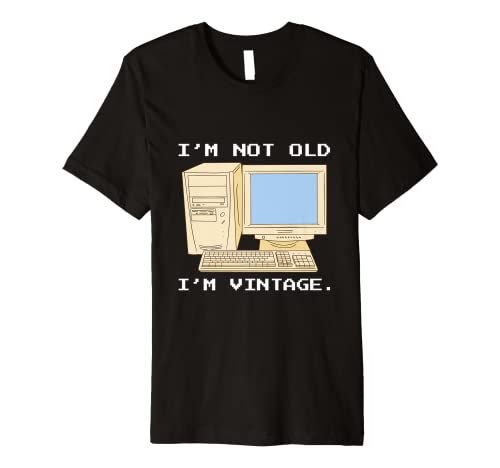 Vintage Not Old Retro Design T-Shirt