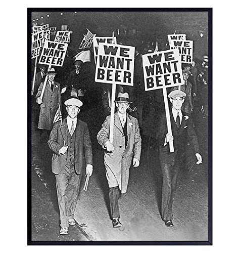 Vintage Prohibition Beer Poster