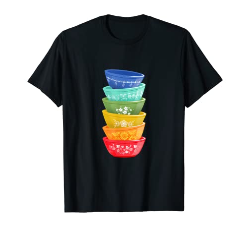 Vintage Pyrex Bowls T-Shirt