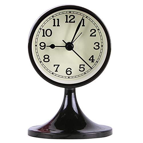 Vintage Silent Non Ticking Alarm Clock